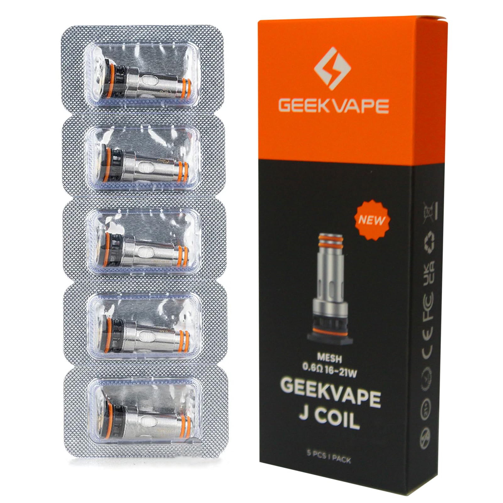 GEEKVAPE Résistance J 0,6 (16-21W)