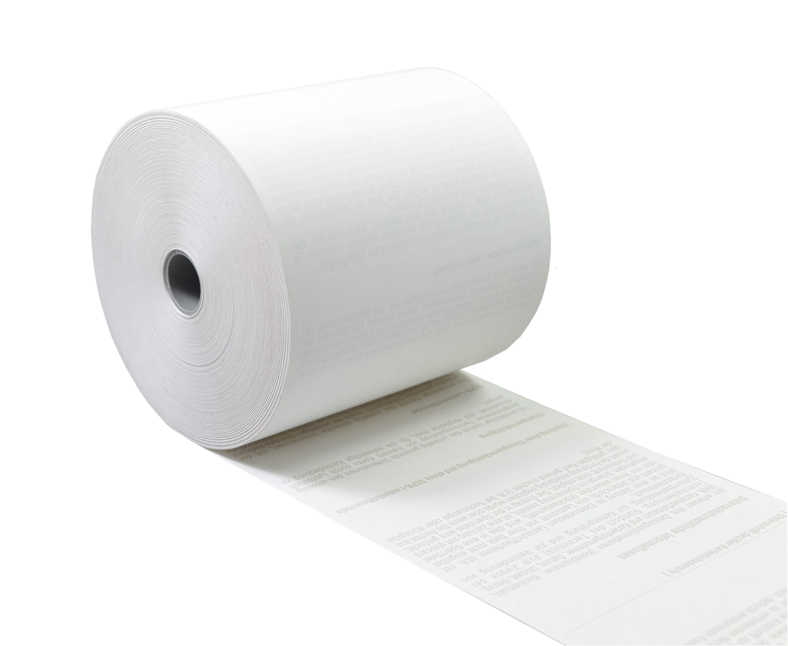 ➤ Thermorollen 80mm x 80m x 12mm [ØRolle 78mm] mit SEPA-Lastschrifttext passend für Epson, IBM, Nixdorf, Samsung (30)