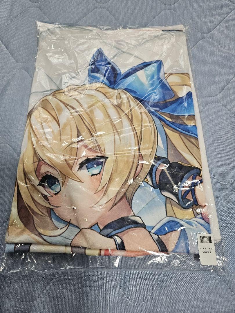 白猫プロジェクト　サマー水着くじ　水着　くじ　リルテット他　シーツ 駿河屋 -<中古>リルテット ベッドシーツ 「白猫プロジェクト