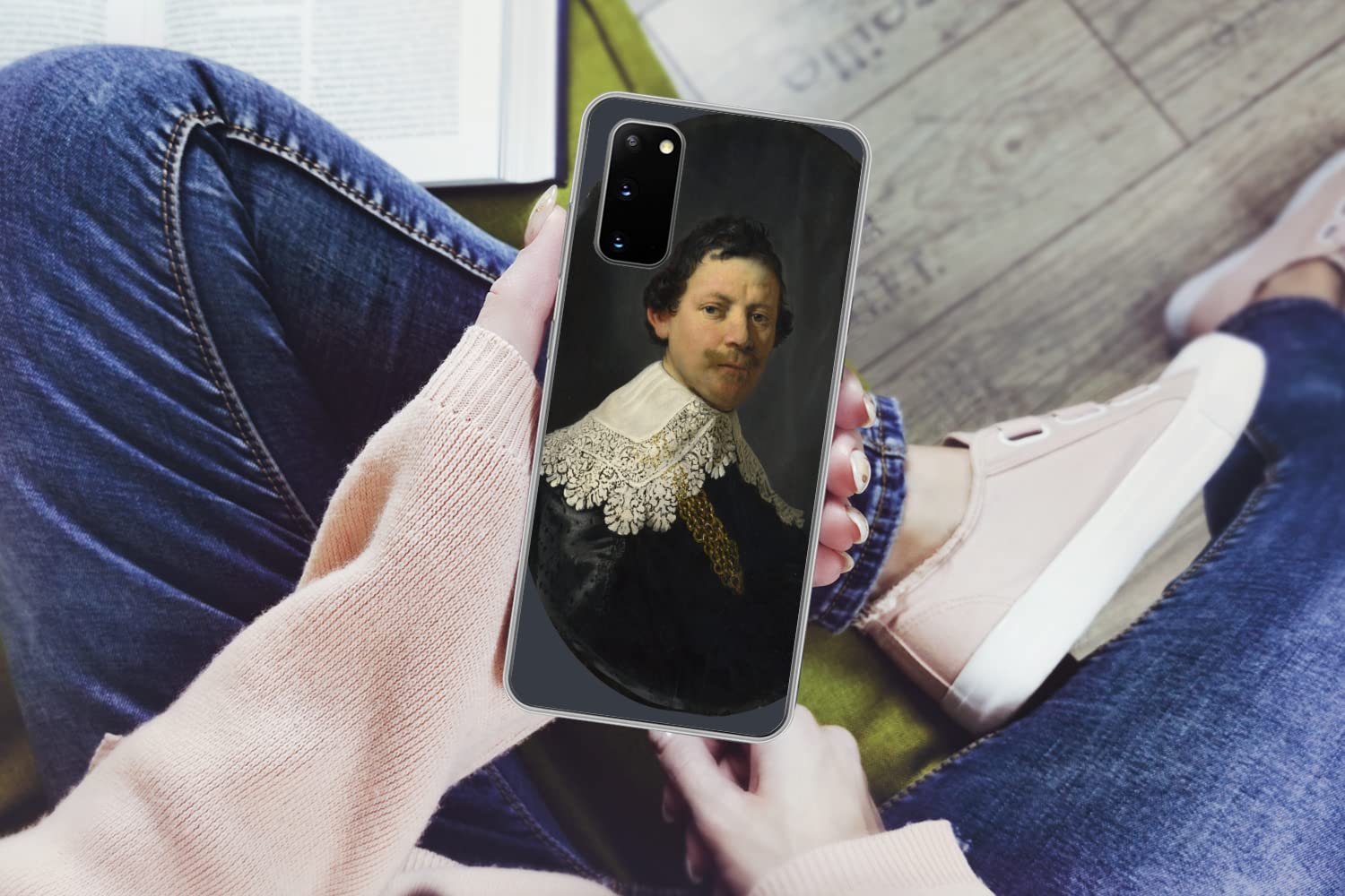 Funda para Samsung Galaxy S20 - Retrato de Philips Lucasz - Rembrandt Van Rijn - Funda de Silicona/Funda Blanda para teléfono móvil