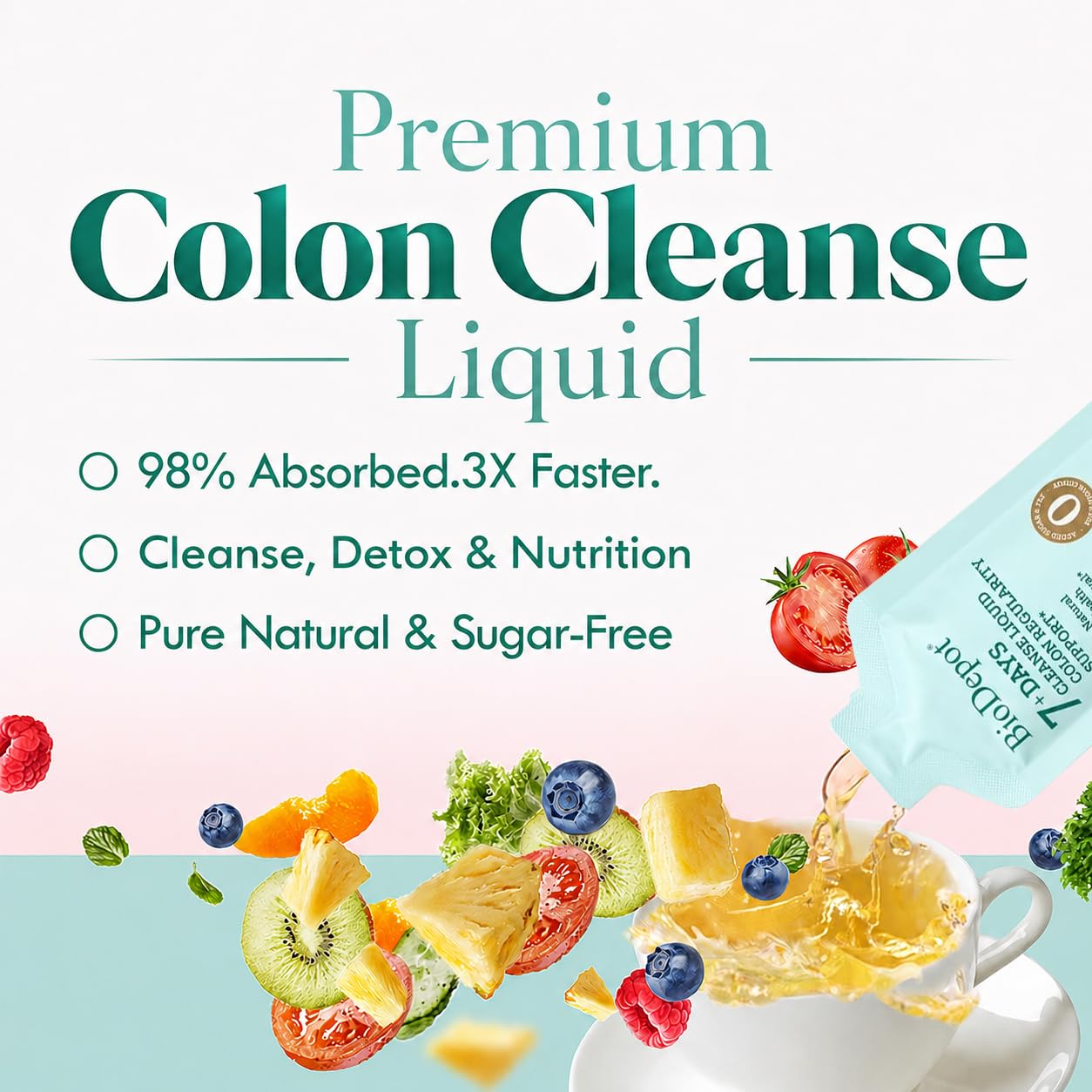 7 Day Gut Cleanse Liquid Detox Drink for Women & Men Colon Cleanse — Amazon image 8