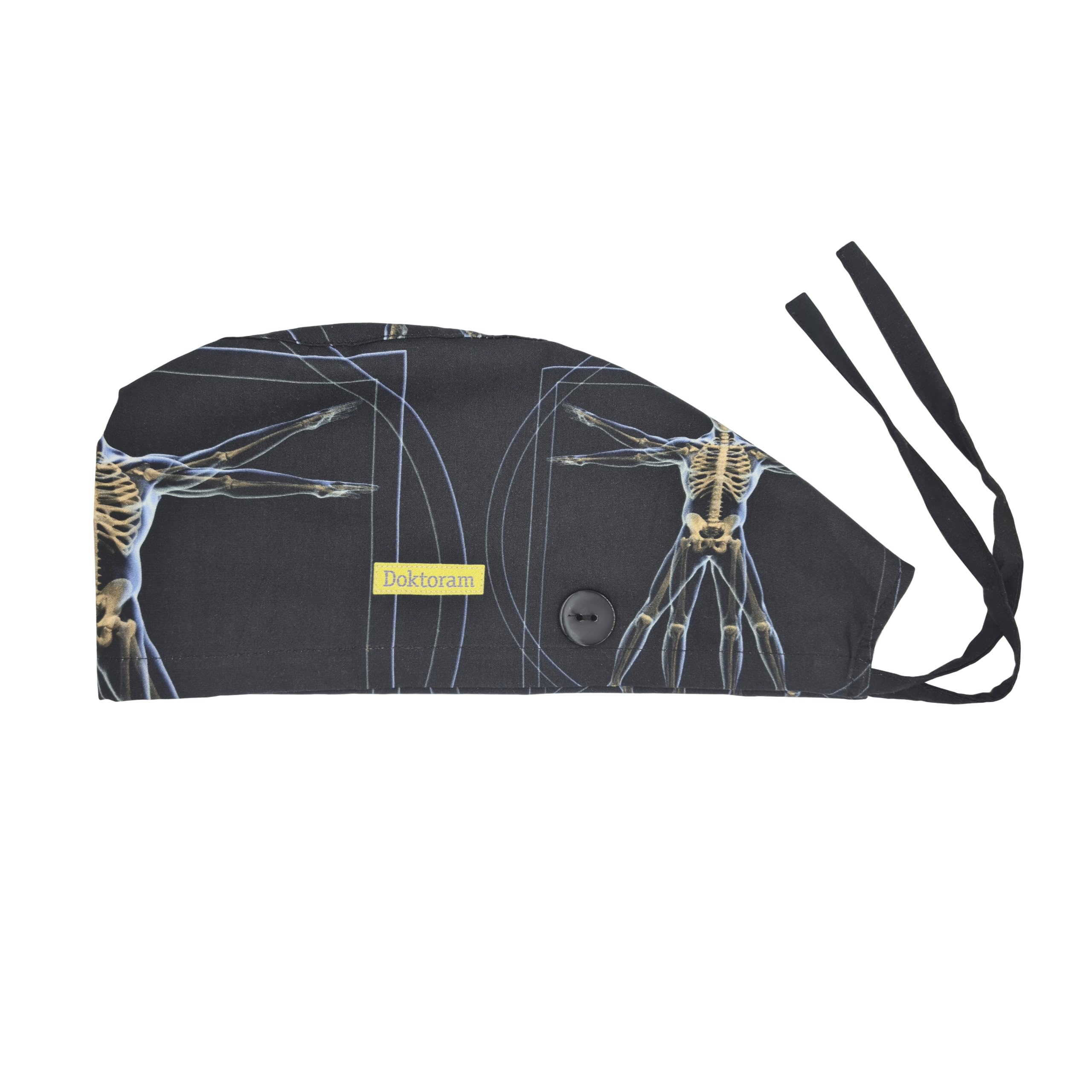 X-Ray Black Working Cap - Comfortable And Breathable For Men And Women Long Aesthetic Head Cover, Bluedna, One Size