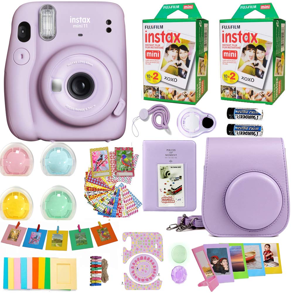 Buy Fujifilm Instax Mini 11 Camera + Fuji Instant Instax Film (40