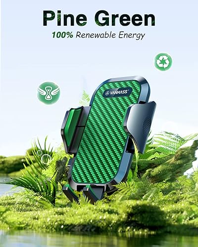 Miniatura 6 de VANMASS Soporte para teléfono de automóvil actualizado 2024 gancho de acero patentado Clip de montaje de teléfono para ventilación de automóvil,