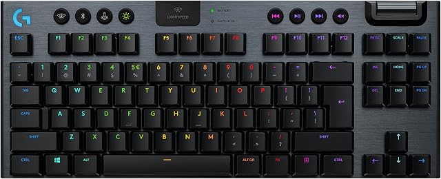 Logitech G G915 Tkl Lightspeed Wireless 920-009503 Klawiatura, Czarny, 368 x 150 x 22 mm