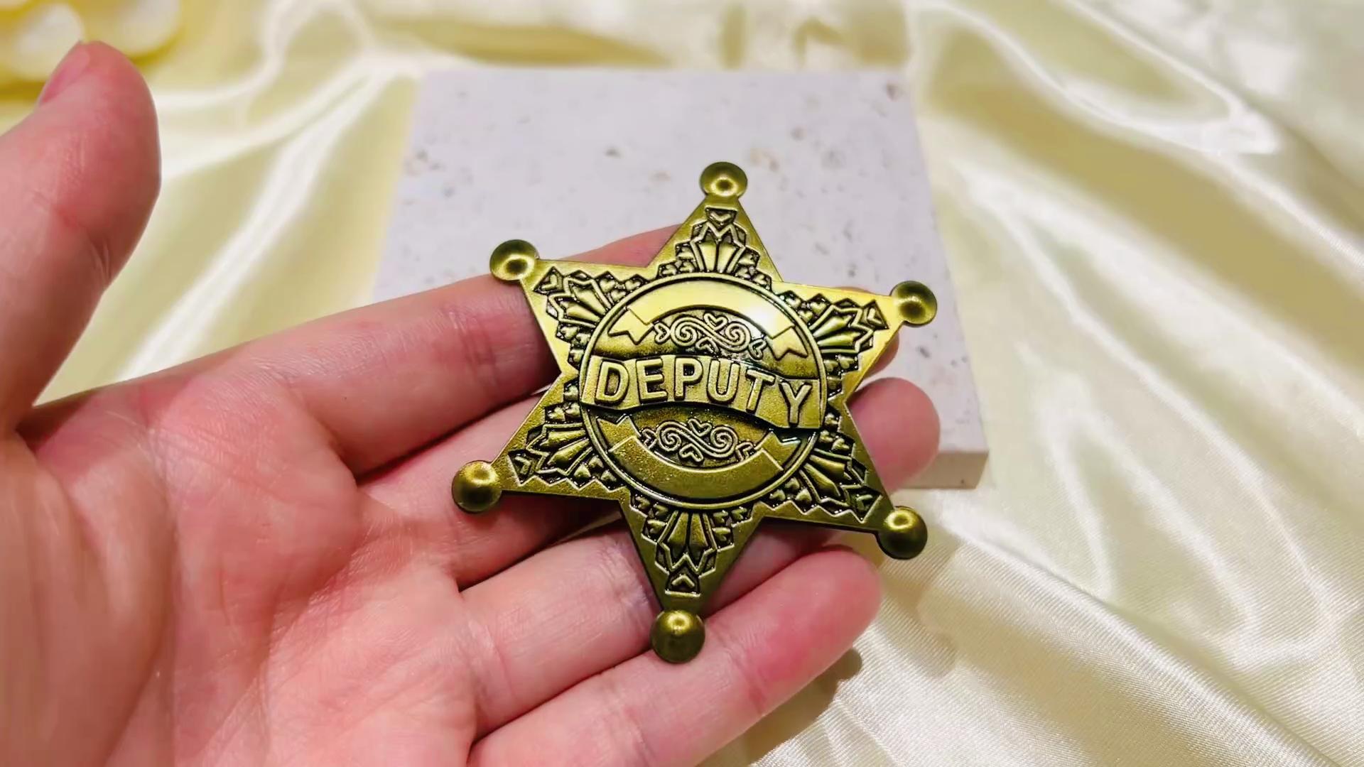 Amazon.com: Sheriff Metal Deputy Badges Pins Western Deputy Star