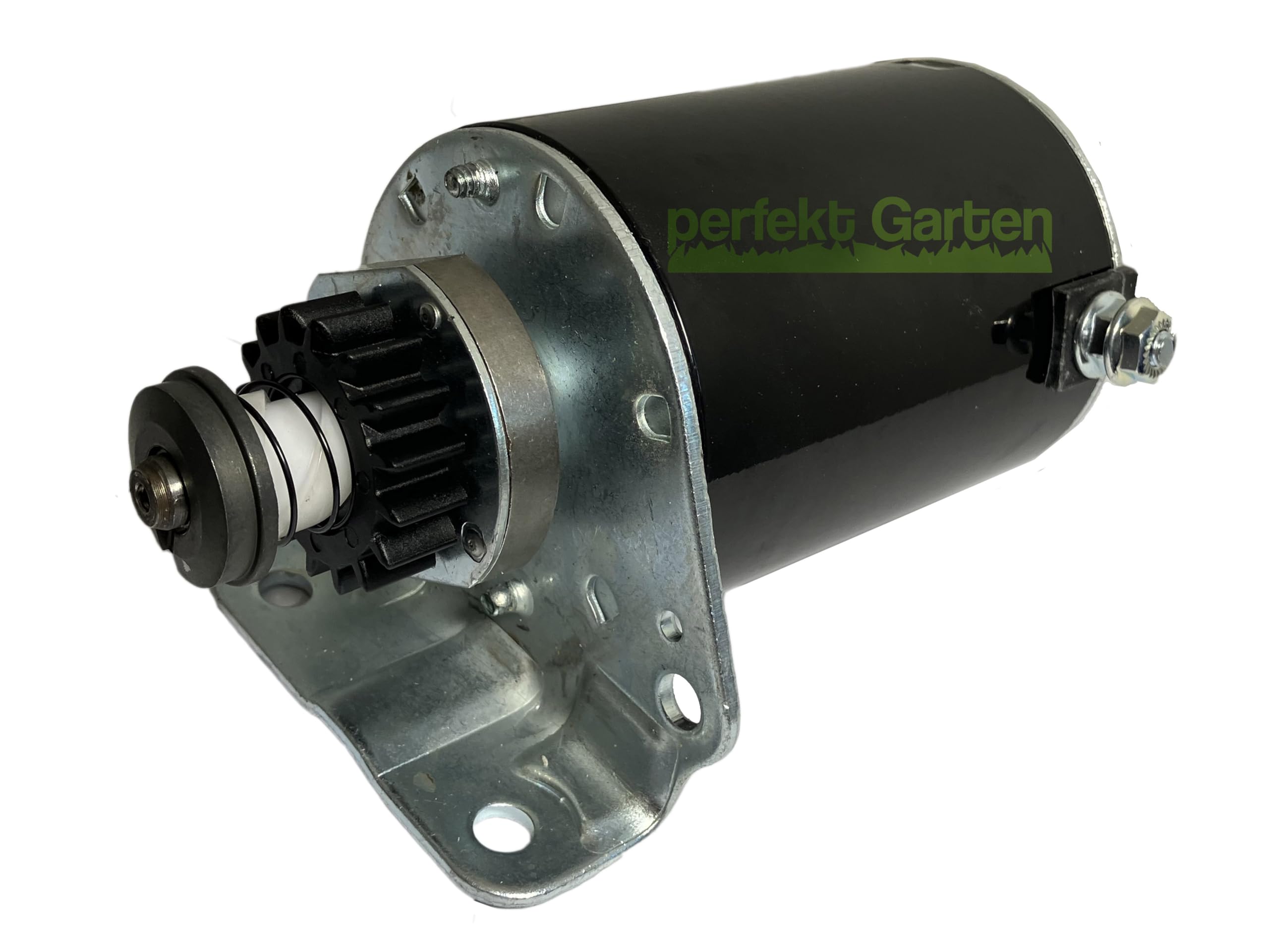 Démarreur, 16 dents, 12 V, compatible avec moteurs 17-22 CV, Briggs & Stratton, B&S/John Deere