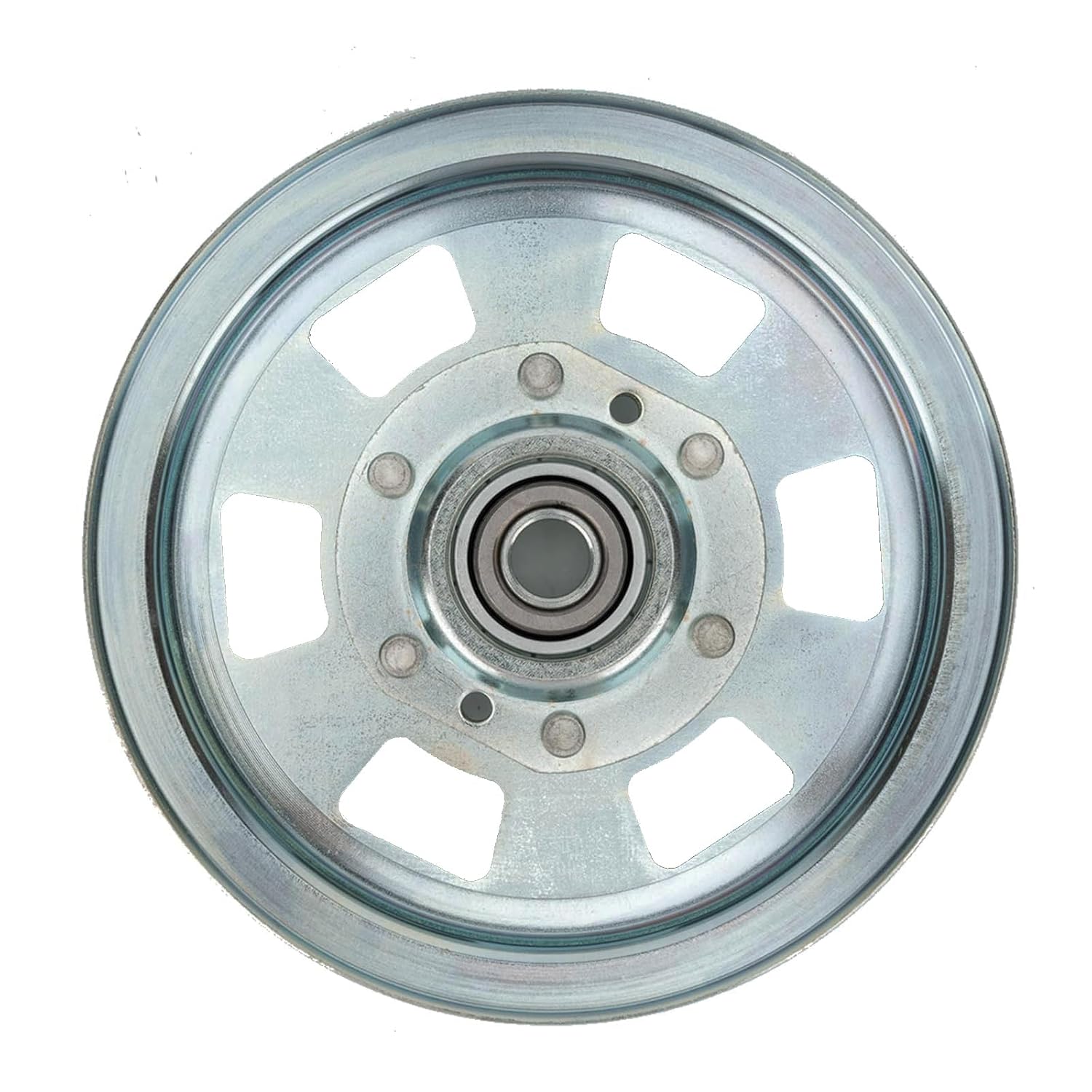 2 Pack Flat ldler Pulley Fit for Bad boy 48" 50" 54" 60" ZT Series, 48" 54" MZ Series, 54" 61" 72" Outlaw Series Replaces 033-8000-00 033-2000-00 033-7201-00 033-7201-25