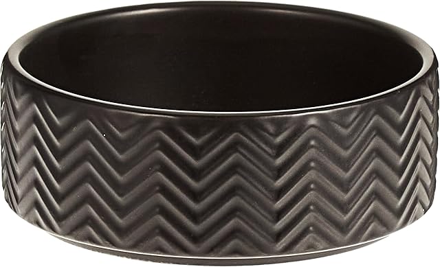 Trixie 25020 Ceramika czarny 0.4 L (Pack of 1)