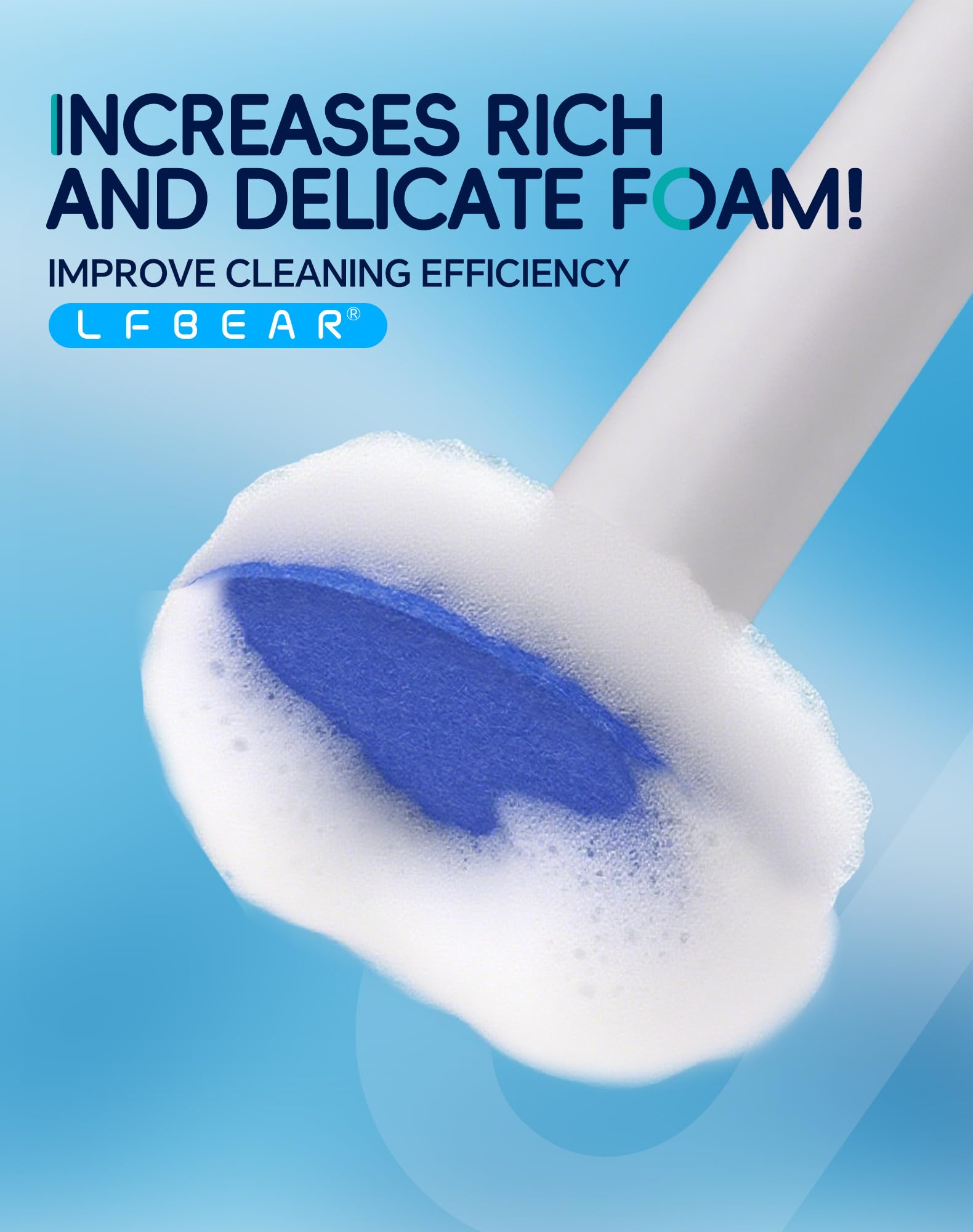 Sistema de limpieza de inodoro desechable, kit de cepillo de inodoro con 36 recambios de alto rendimiento, cepillo de inodoro montado en la pared y soporte para limpieza profunda del baño (36