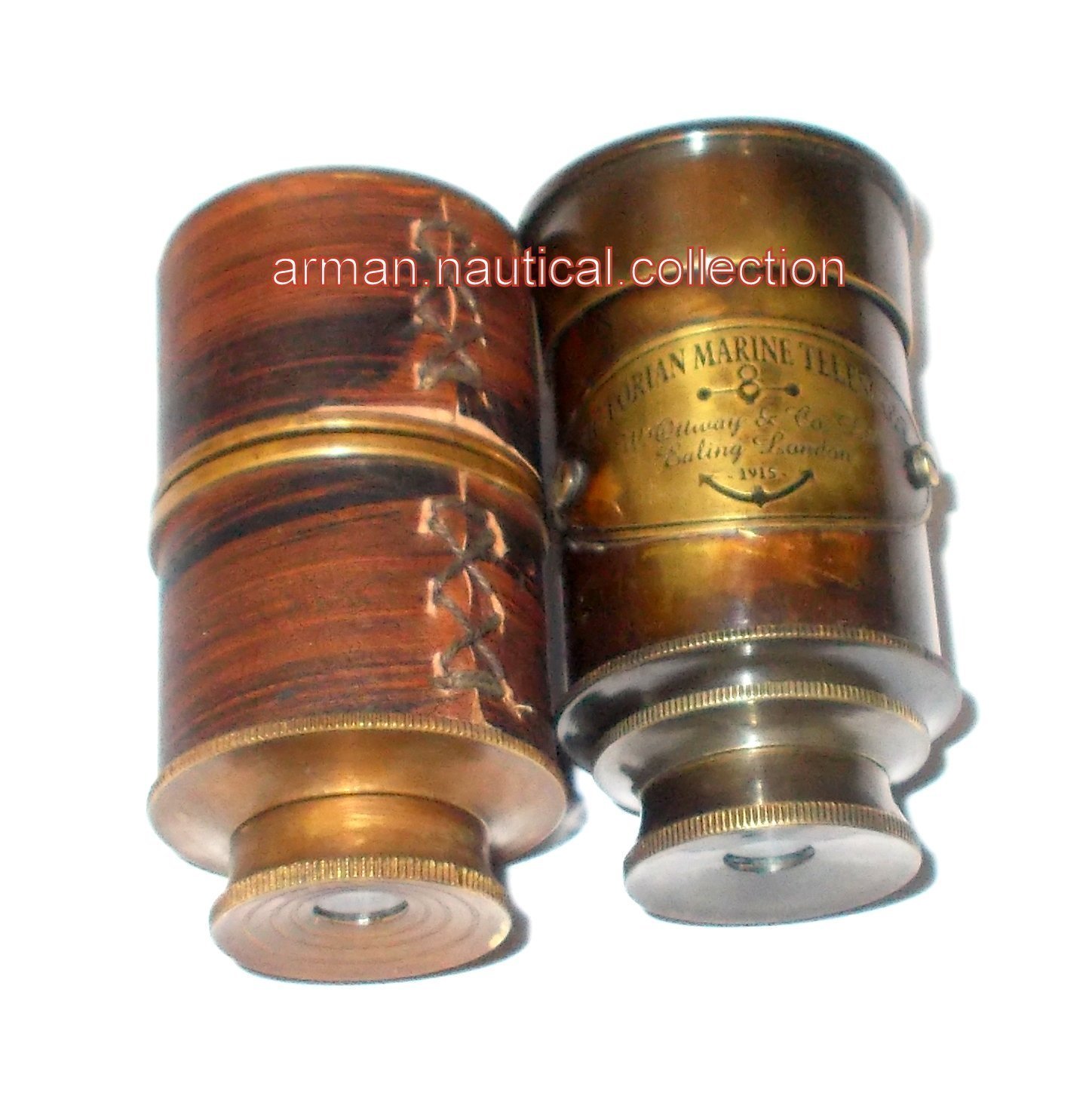 Mahira Nautical BRASS ANTIQUE VICTORIAN MARINE TELESCOPE VINTAGE SMALL TELESCOPE