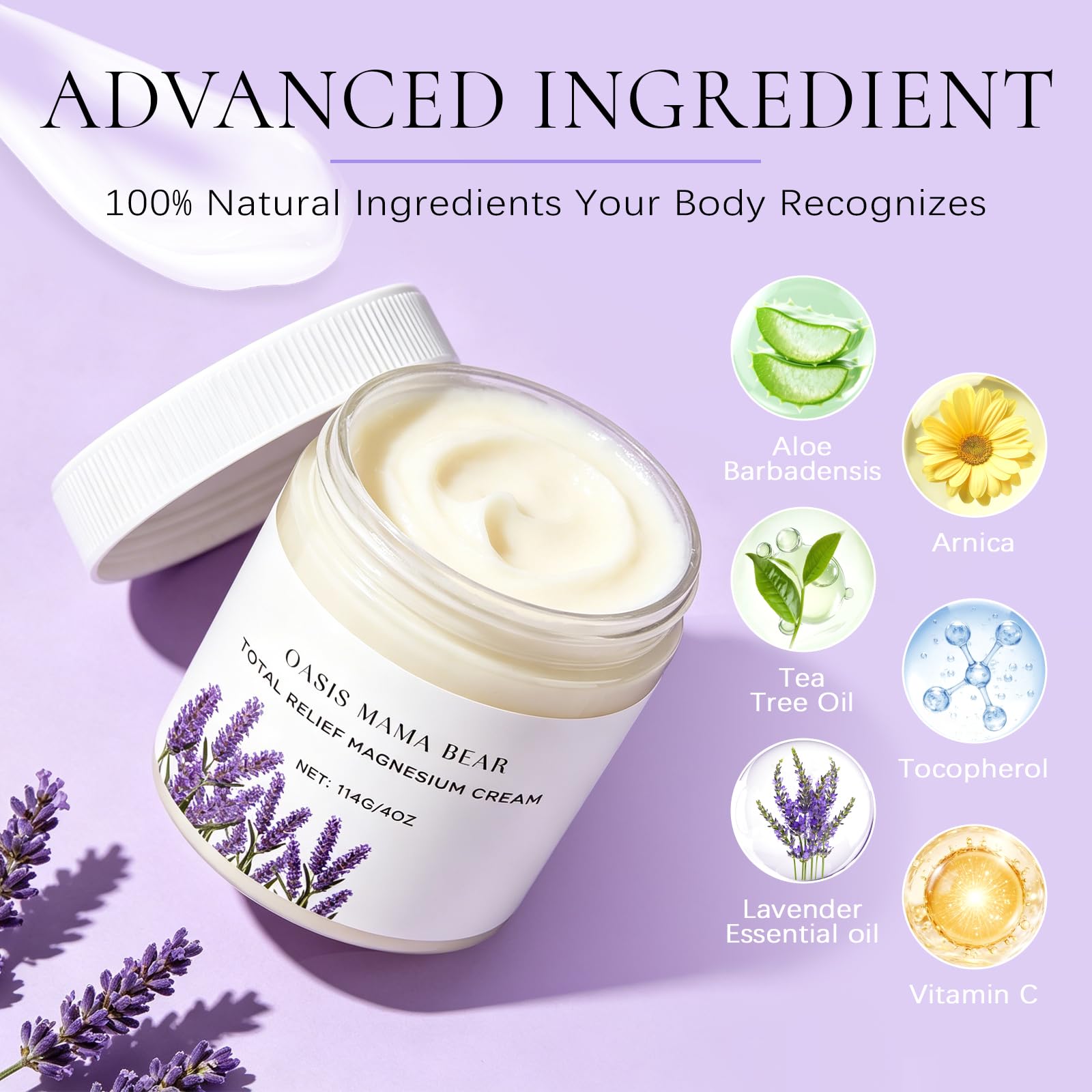 Neuropathy Cream with Botanical Ingredients for Soothing Hydration