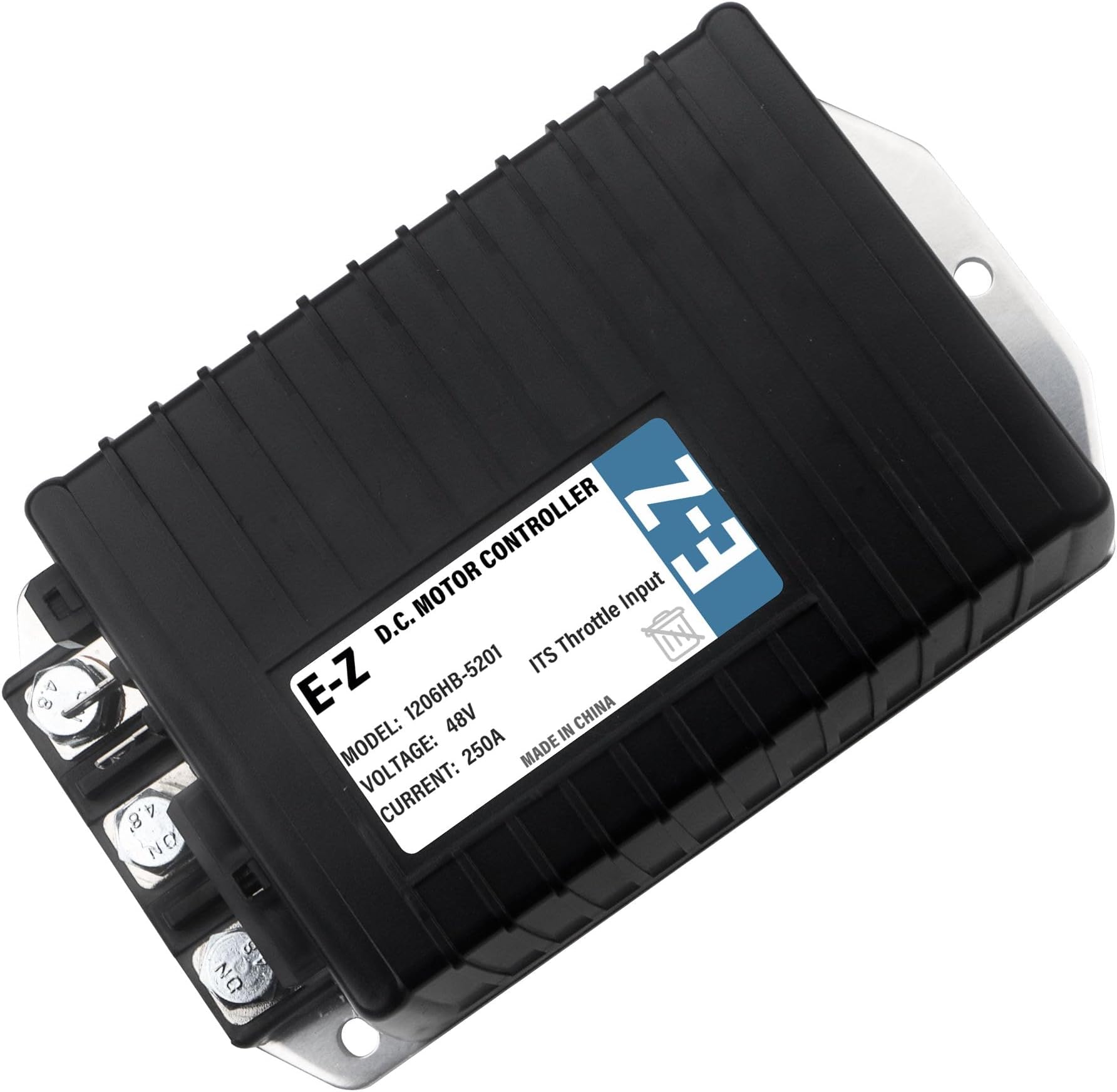 1206HB-5201 48V 250A 612632 for EZGO for Curtis for TXT Replace 1206HB DC Motor Speed Controller ITS Throttle Fits Express S4/L4, Fits Terrain 250, Fits MPT 800/1000