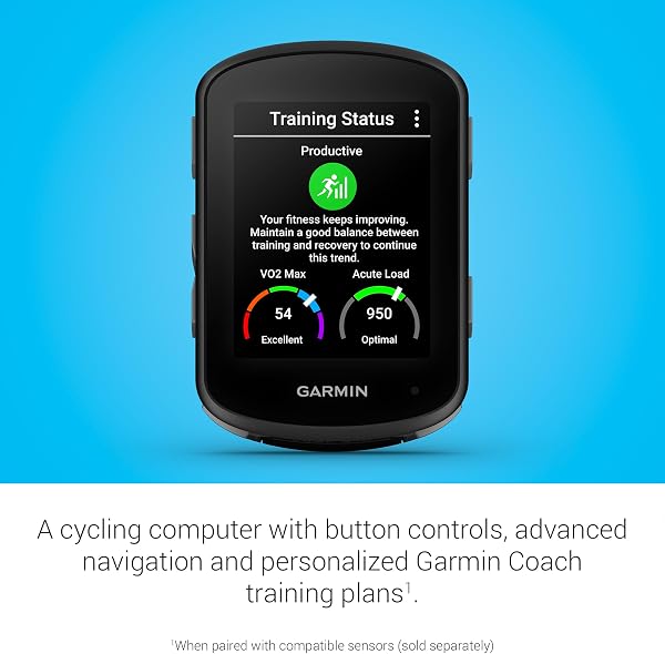 Garmin Garmin Edge 540, Compact GPS Cycling Computer with Button Controls, Targeted Adaptive Coaching, Advanced Navigation and More in use