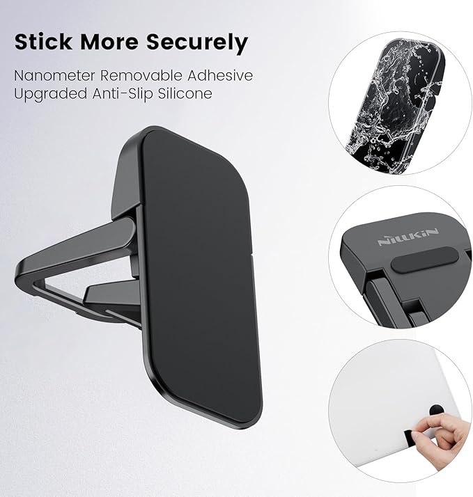 Soporte Nillkin Ajustable para Laptop Teclado Negro miniatura 7