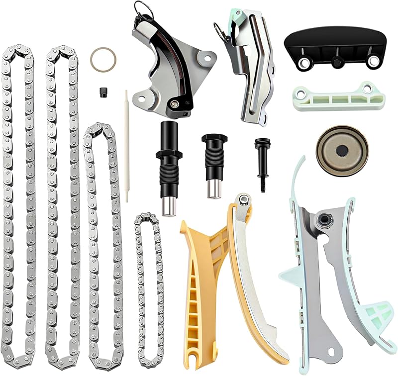 Kit de corrente de comando ECCPP TK428 para Ford Explorer, Explorer Sport Trac, Mustang, Ranger e Mazda B4000 4.0L – Conjunto