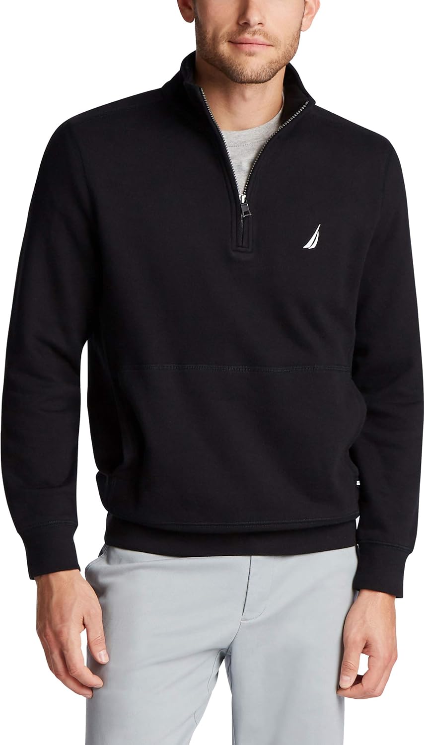 Nautica quarter zip sweater Clearance