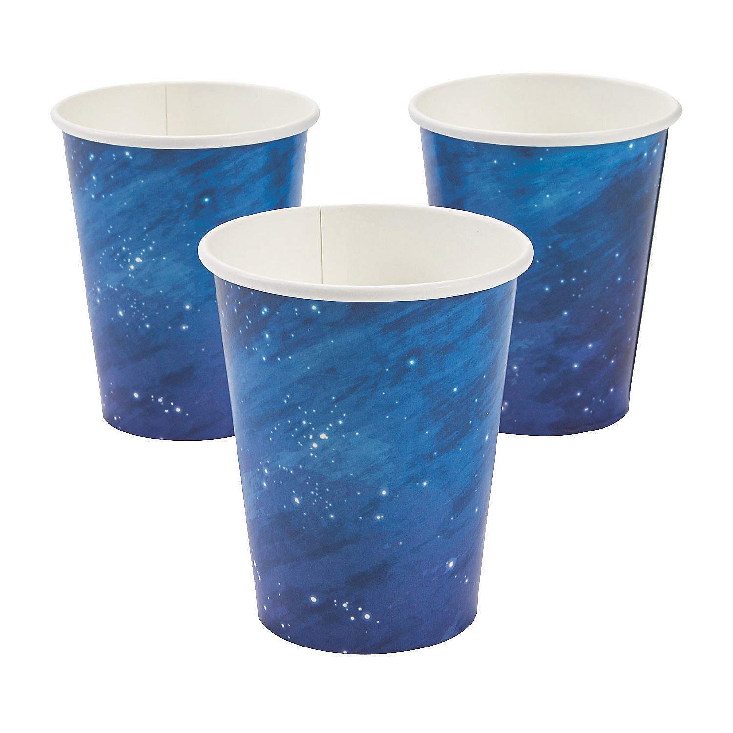 Fun ExpressGalaxy Party Cup 9 oz for Party - Party Supplies - Print Tableware - Print Cups - Party - 8 Pieces