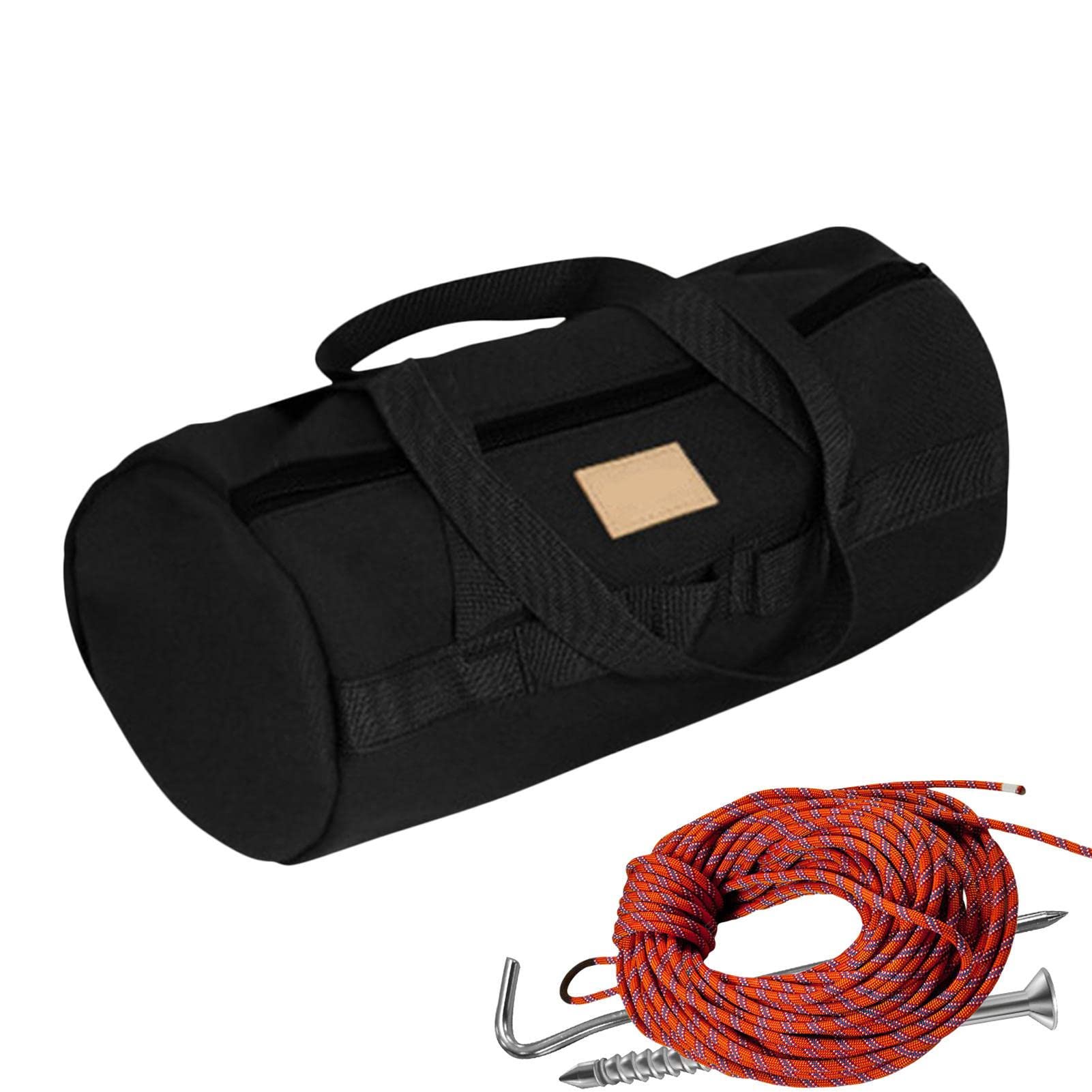 Camping Werkzeugtasche 40cm - Große Aufbewahrungstasche Für Zeltheringe Werkzeuge Zubehör