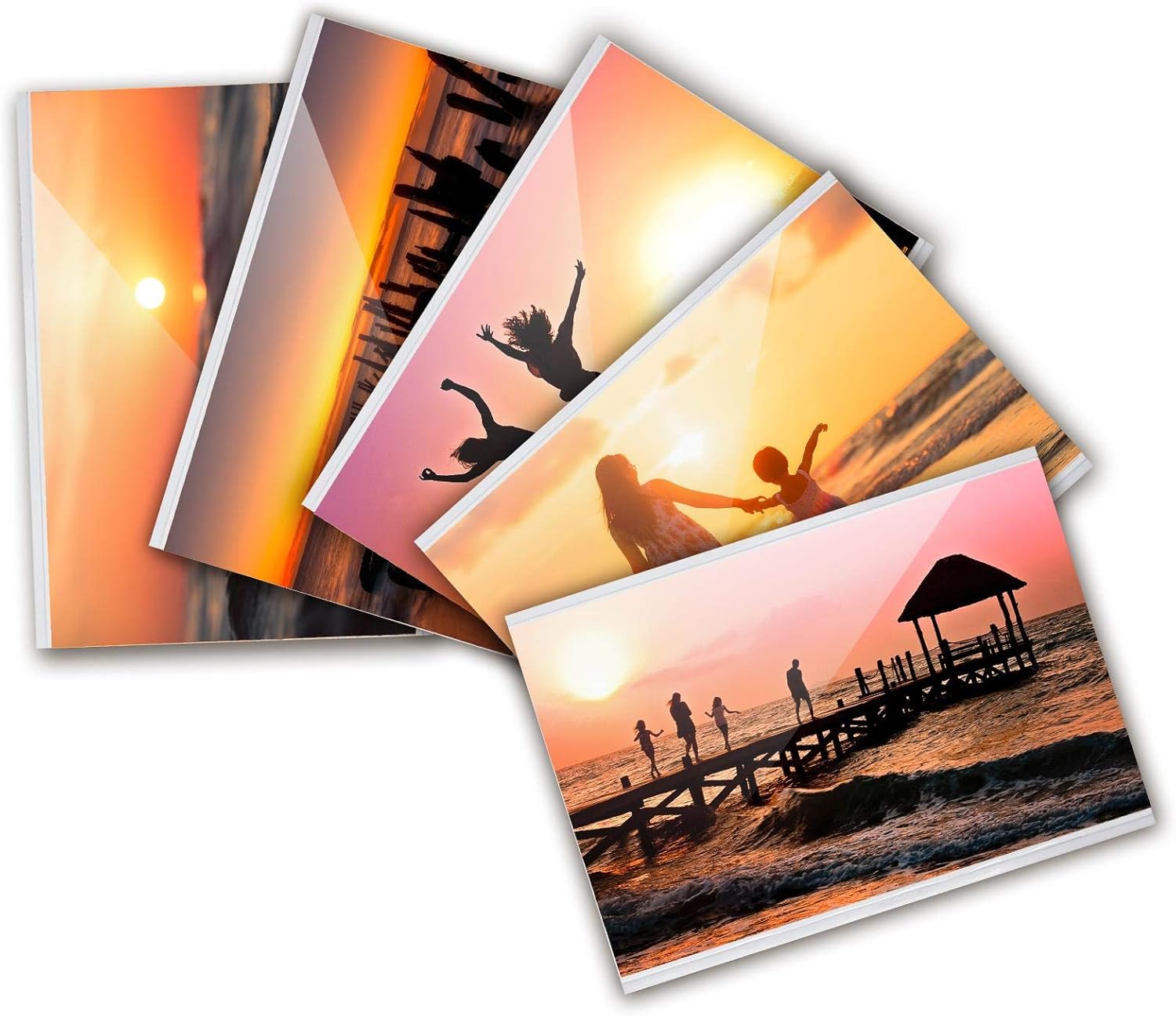 Close Up Premium Fridge Photo Frame, magnetic pockets Picture Frames for Photos & Postcards, Magnetic Photo Sleeve - Transparent - 10x15 cm