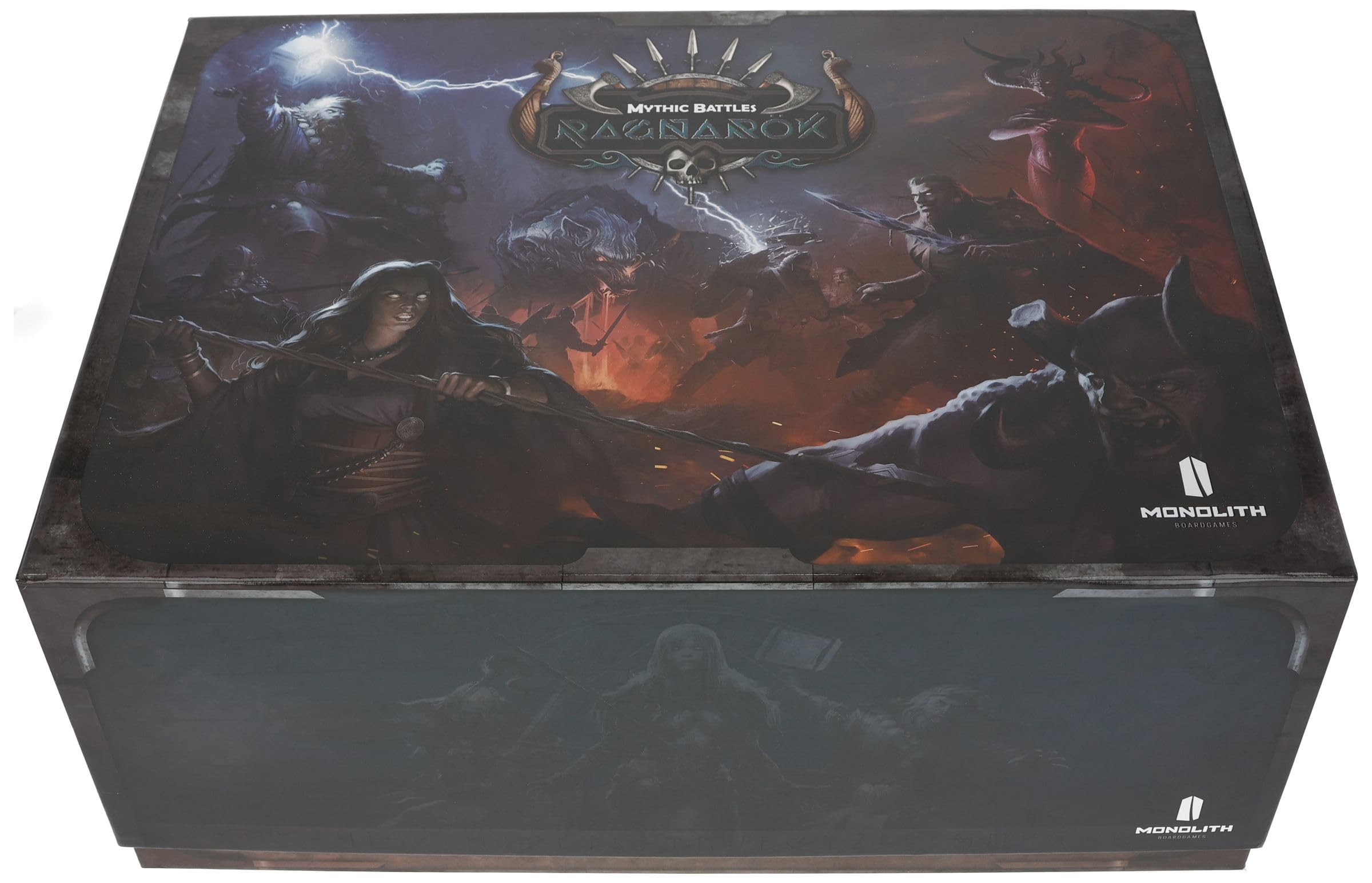 Zestaw piankowy Feldherr kompatybilny z Mythic Battles: Ragnarök - gra podstawowa - miniatury - Wygodne wkładki piankowe do sortowania i ochrony figurek