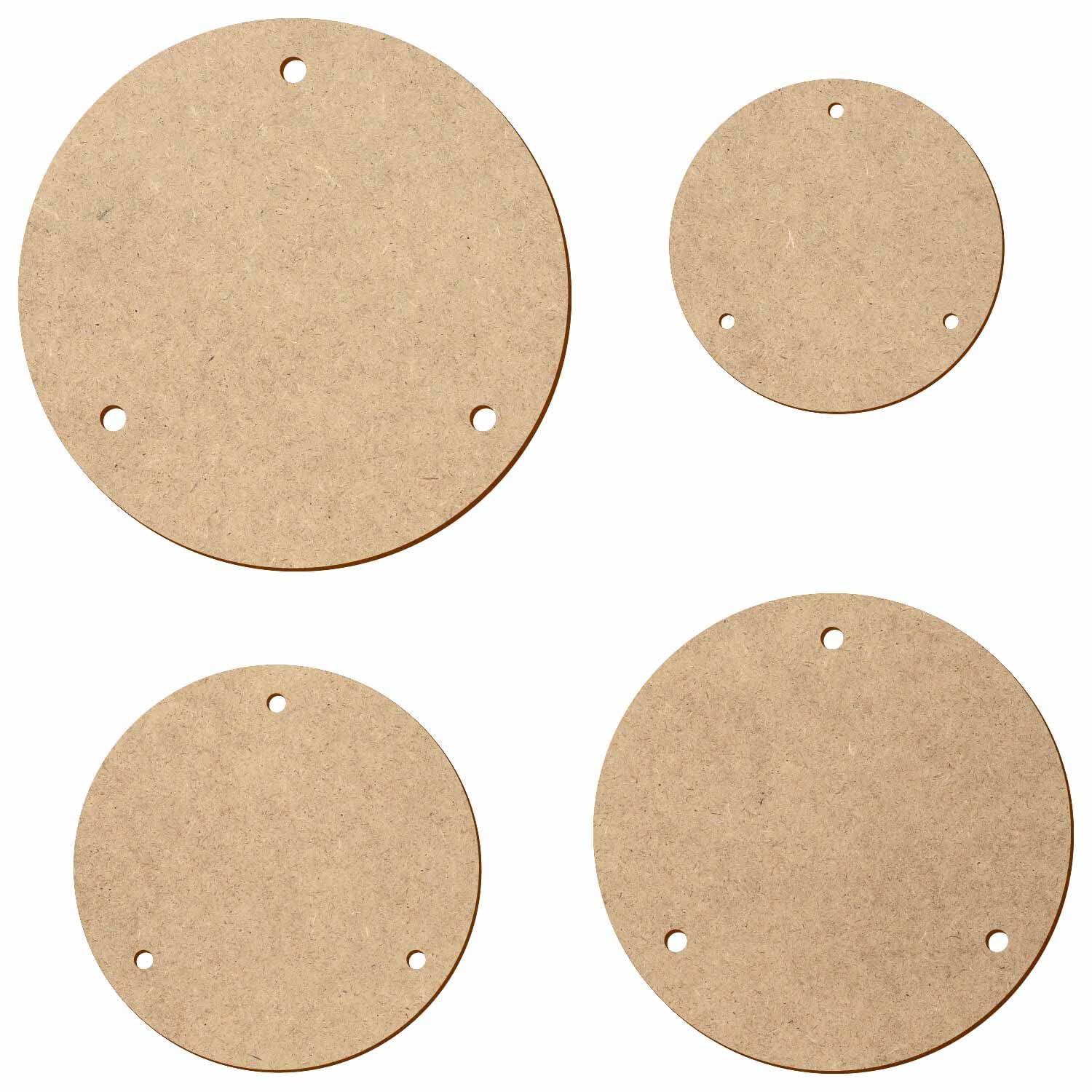 Tablero de madera DM con 3 agujeros, 5-50 cm, paquete con 100 unidades, ancho 42 cm