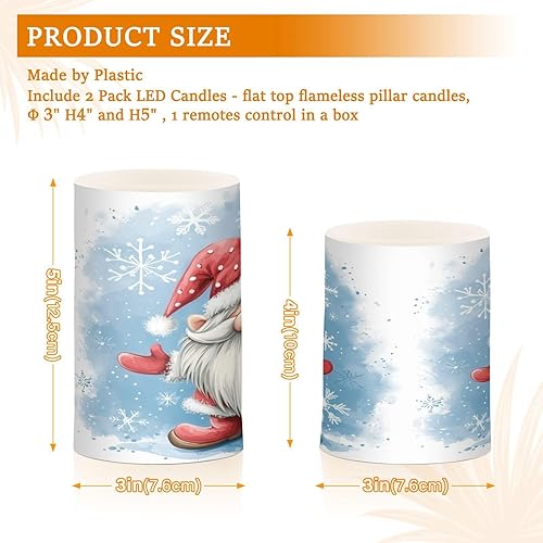 Vista 214 de Velas parpadeantes sin llama, velas LED moradas de mariposa lavanda con temporizador remoto, juego de 2 velas a pilas para San Valentín, boda