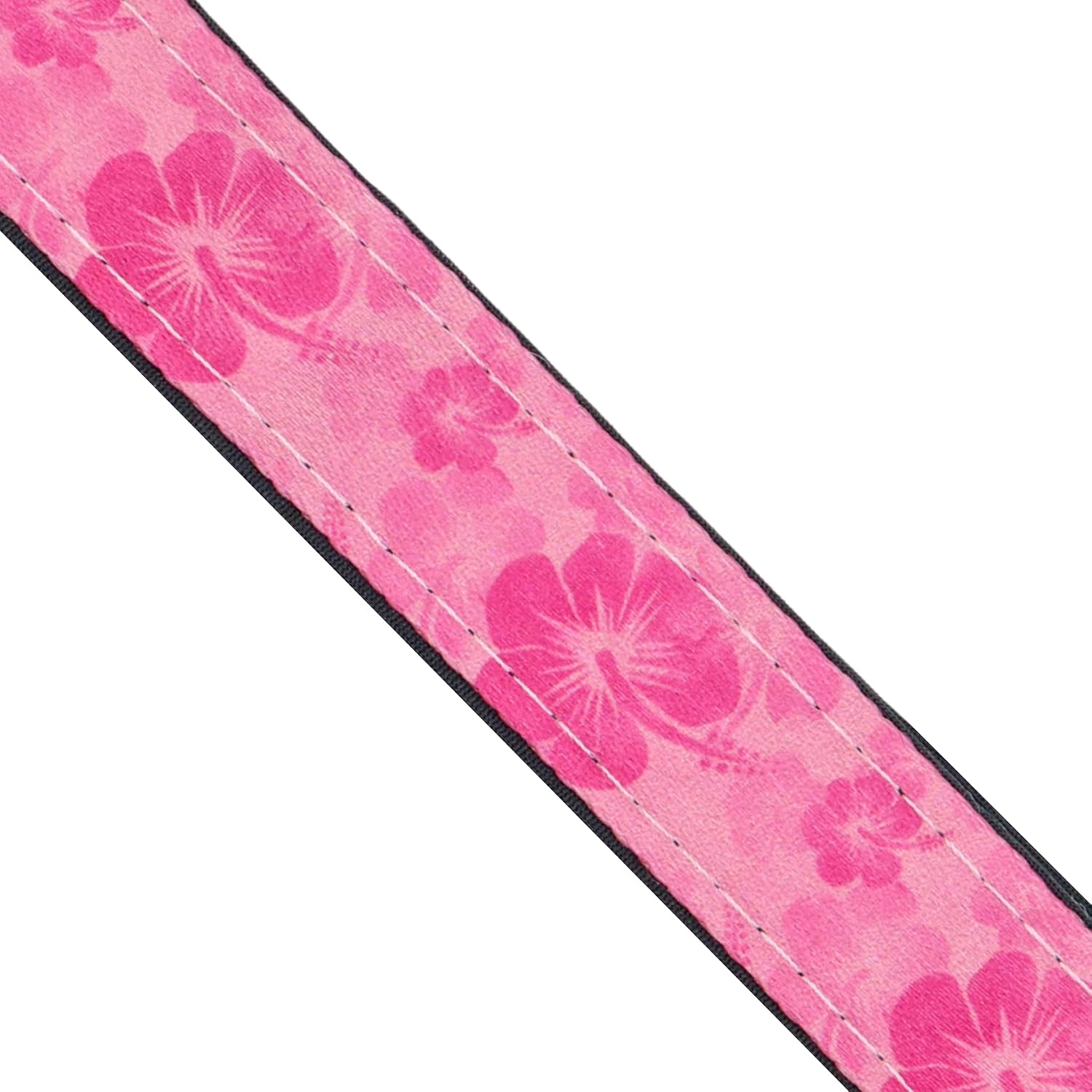 Dog Collar & Leash Set Tropical Hawaii Tiki Personalized Soft Comfortable Adjustable Collars for Small Medium Large Dogs Walking (M Length 13" - 21", Tropical Pink Collar/Leash Combo)