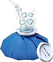 Vista 1 de Bolsa de hielo reutilizable para lesiones, bolsa de agua caliente reutilizable para aliviar el dolor, bolsa de hielo para terapia de calor y frío