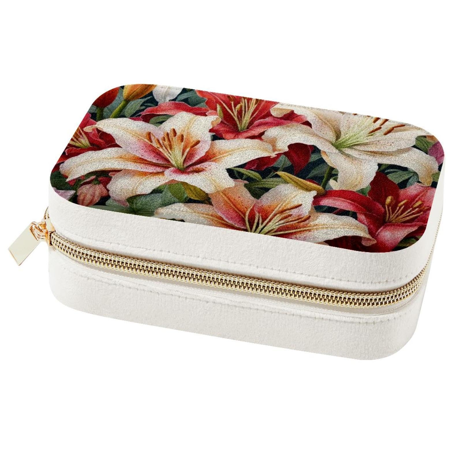 Boîte à bijoux de voyage Spring Lily pour organiser vos vacances