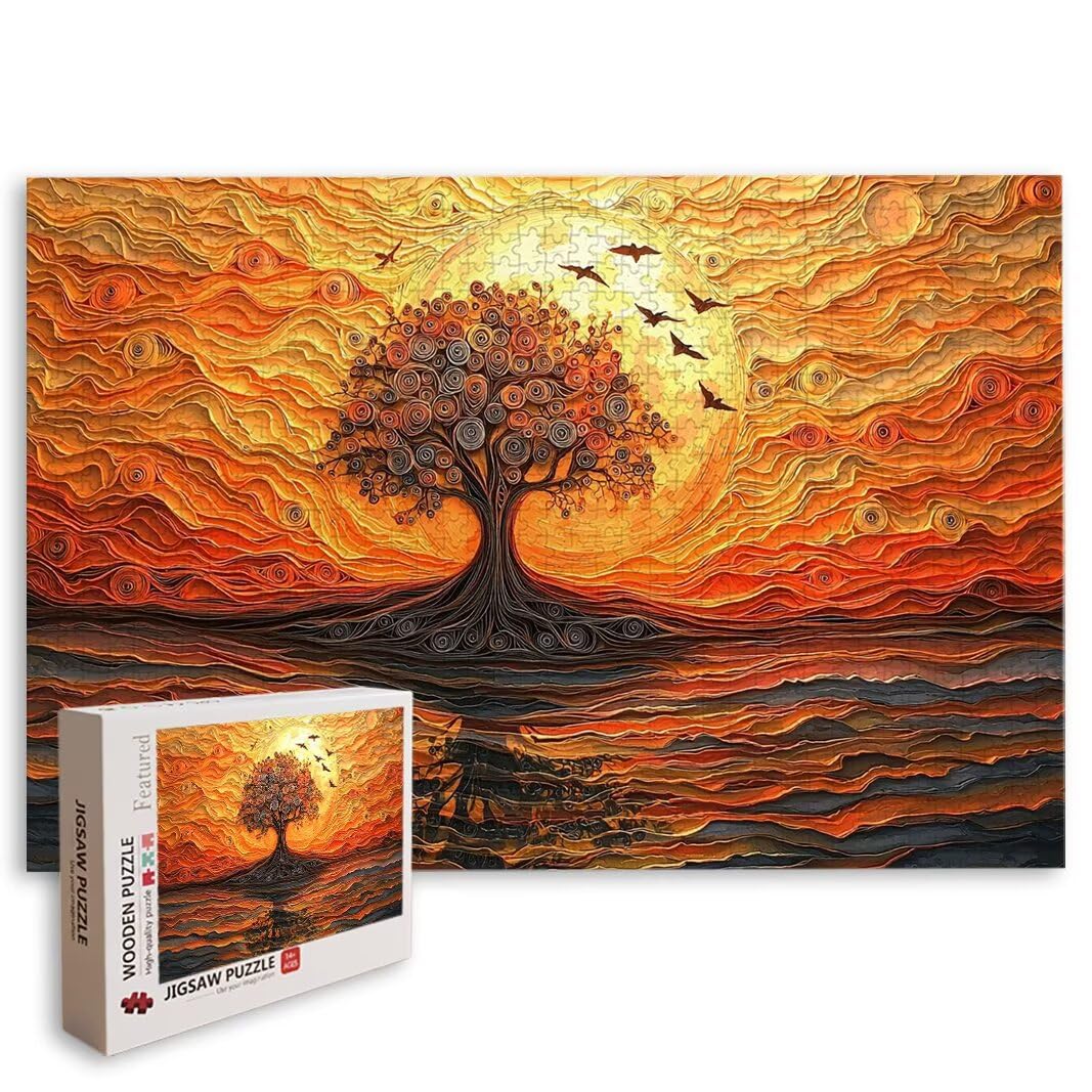 Puzzle Albero della Vita, Puzzle 2000 Pezzi Adulti per Decor, Regalo -8706