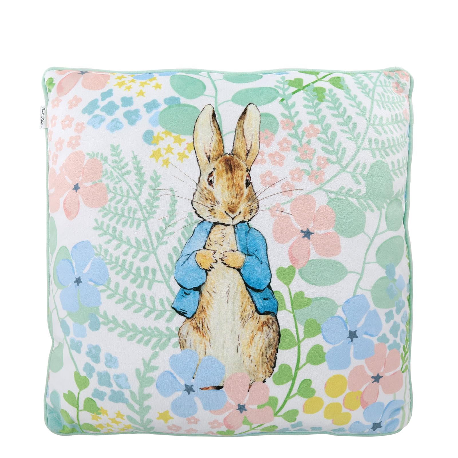 Beatrix Potter coussin thématique à offrir comme cadeau de naissance ou d'anniversaire