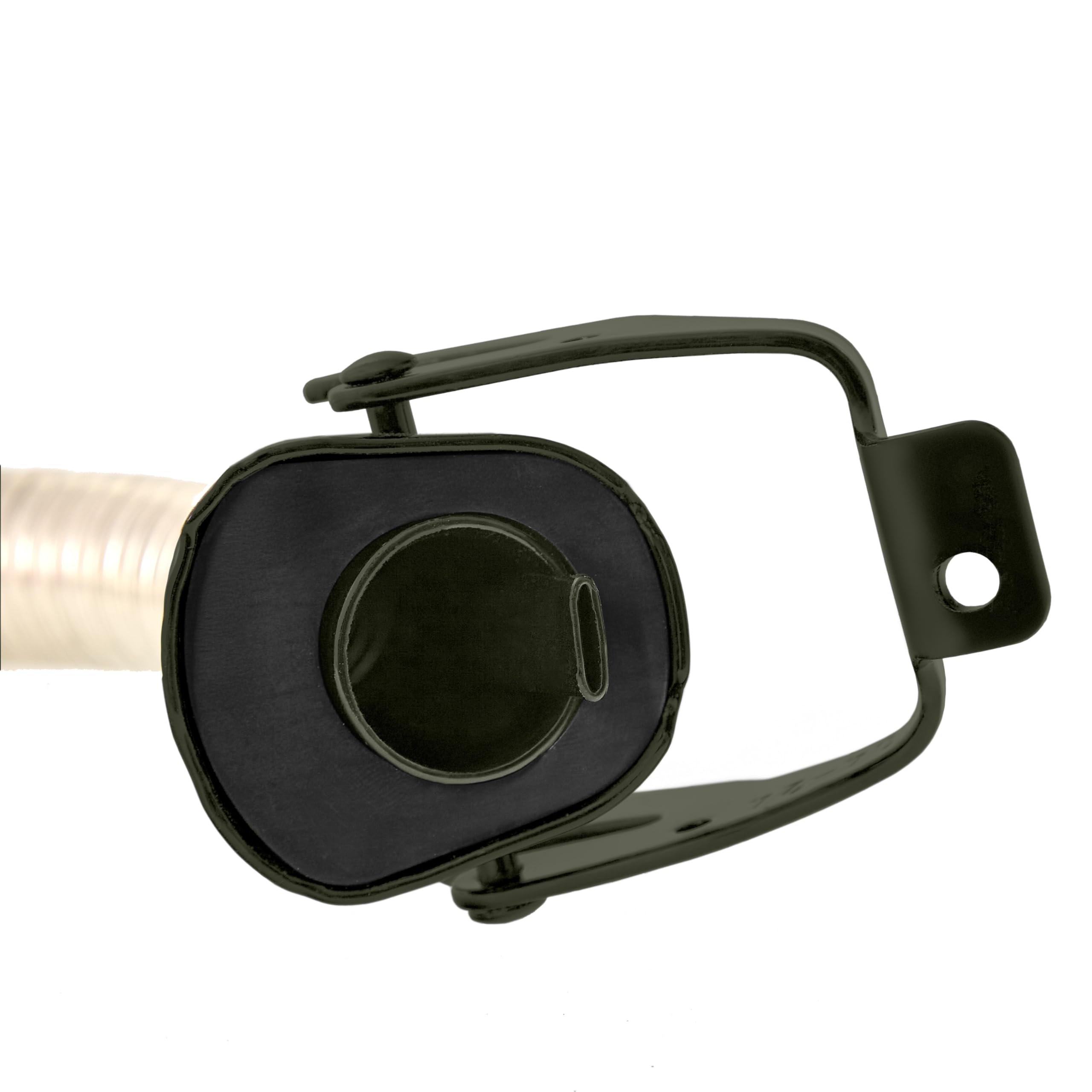 BW Bec verseur flexible pour bidon de carburant en métal 5/10/20 litres Tuyau flexible de 20 mm pour essence Vert bronze RAL 6031-F9 Fabriqué en Europe