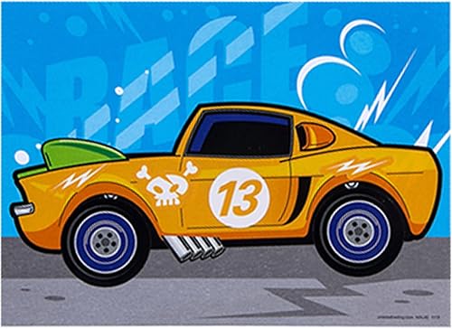Miniatura 6 de Tribello Haz tu propia calcomanía de escena mini – 12 kit de calcomanías de coche de carreras DIY para actividades de niños, recuerdos de fiesta