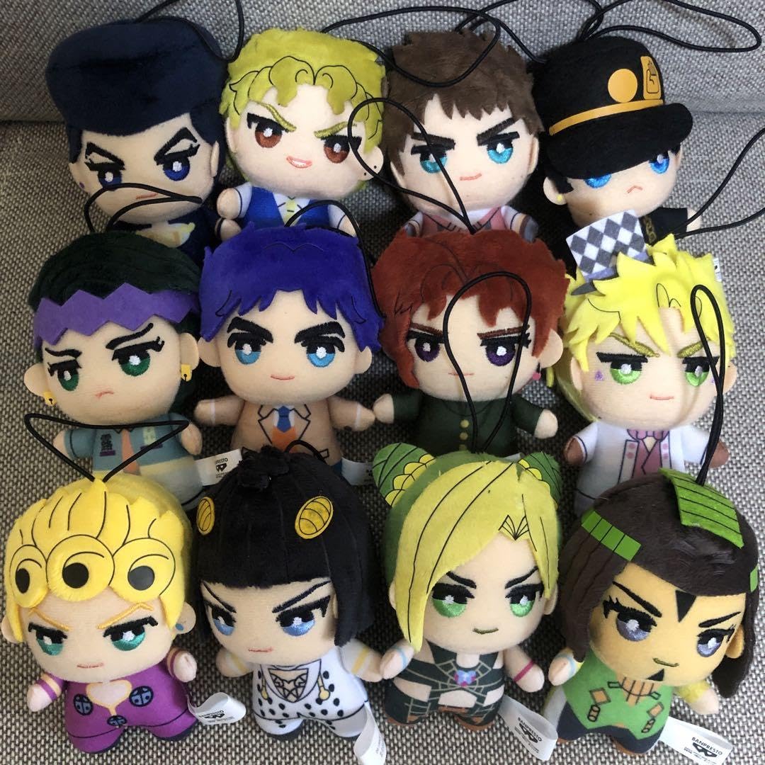 Amazon.co.jp: ナムコ限定 ジョジョの奇妙な冒険 ちみっともぬい~JOJO 