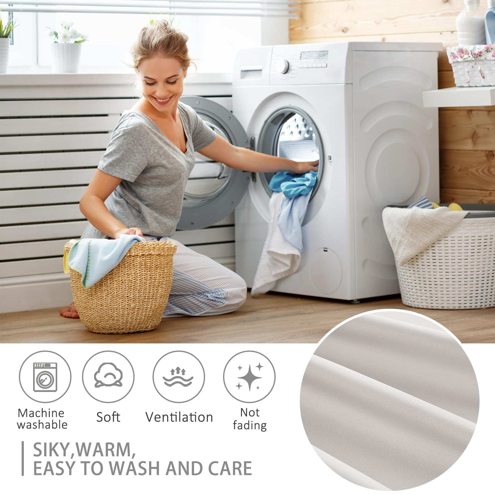 Hausbett Himmel, 2 Stück Betthimmel Hausbett Musselin, Baldachin Kinderzimmer Stoffhimmel für Hausbetten Mädchen Jungen Baldachin Kinderbett Kinderzimmer Deko (Hellgrau, H270 x B67 cm (2er Pack))