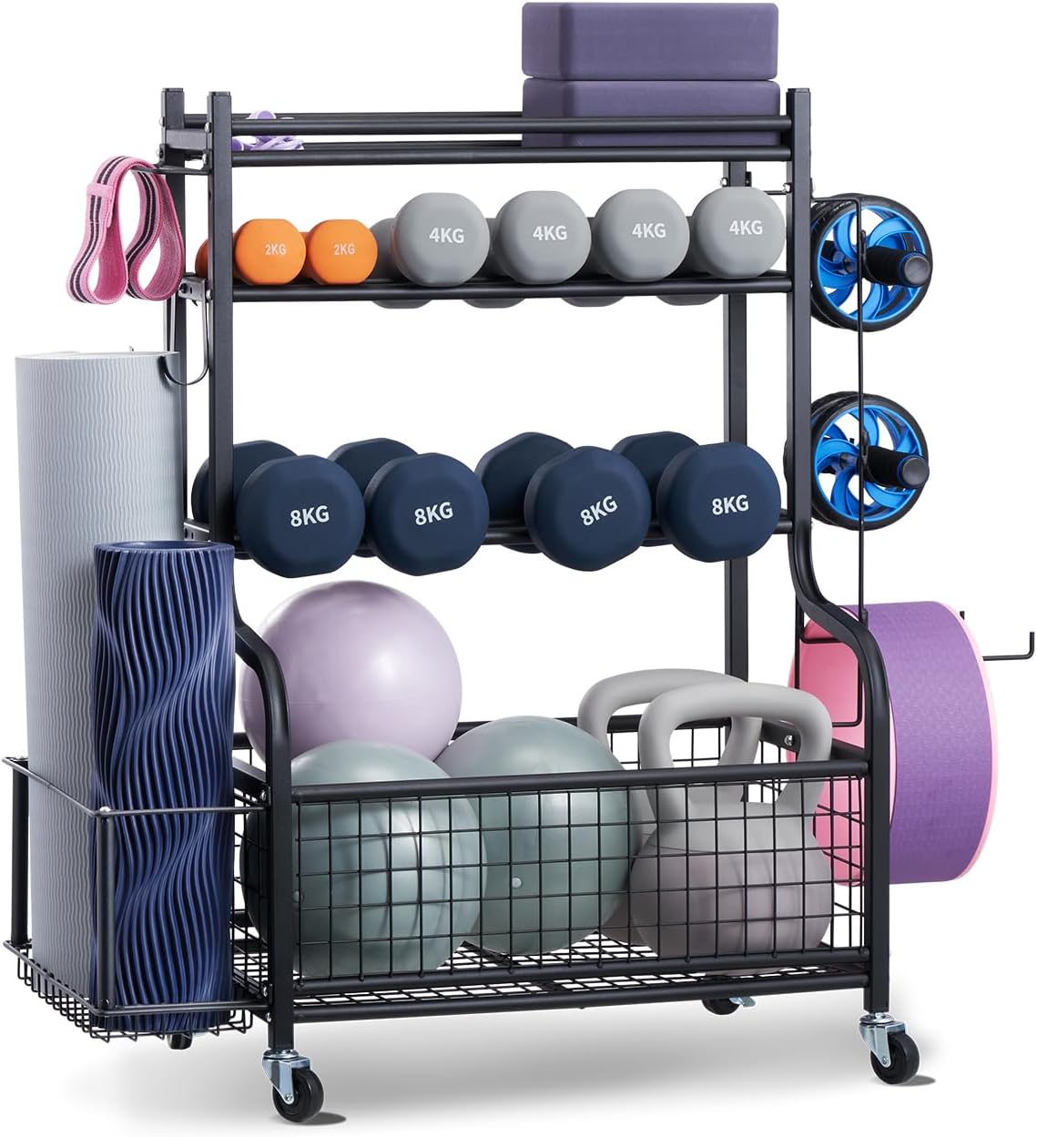 VEVOR Yoga Mat Storage Rack
