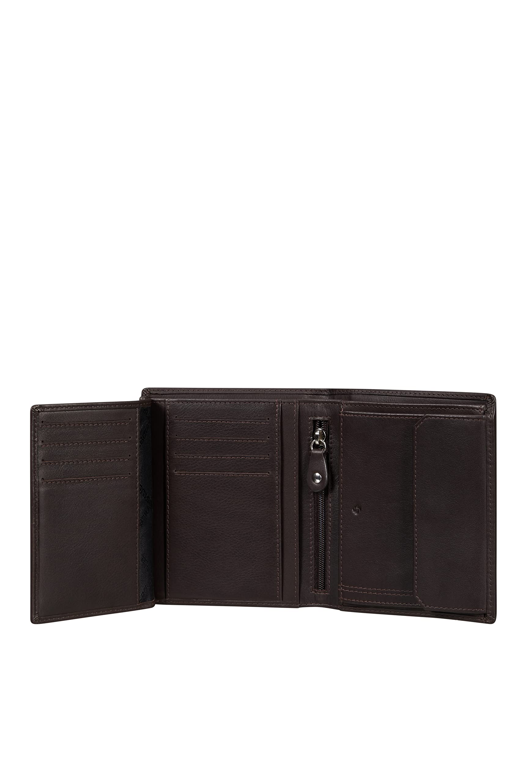 Samsonite Attack 2 SLG - Portfel, 12,8 cm, Brown (Ebony Brown)