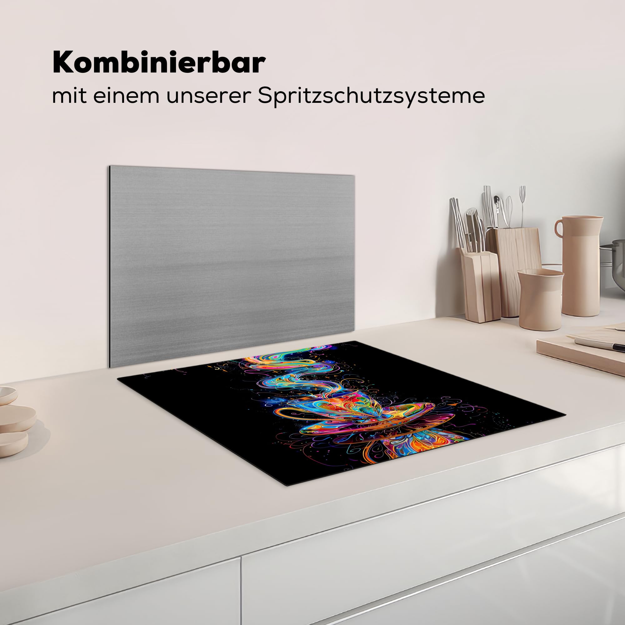 KitchenYeah© Herdabdeckplatte Einteilig Abdeckplatten Cerankochfeld – Ansicht 8