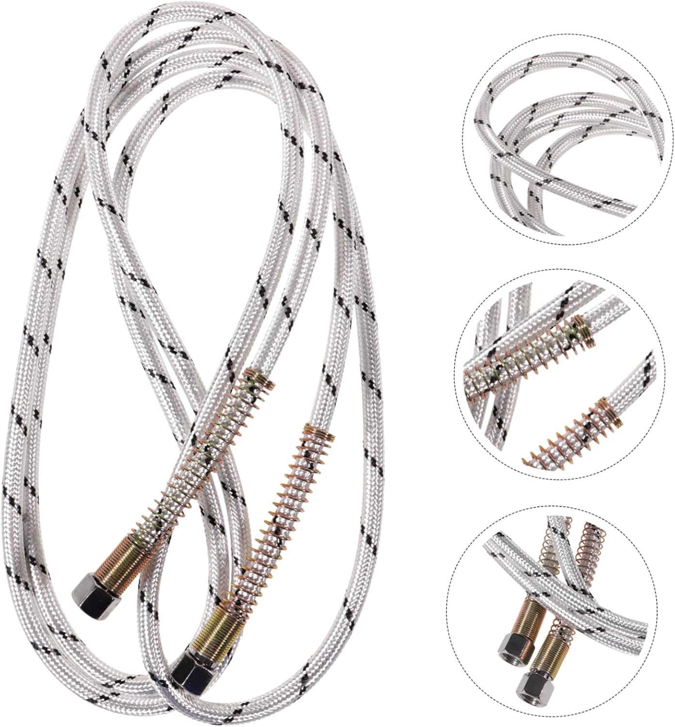 Medium Pressure Steam Hose for Steam Irons 3 Meter Length High-Temperature Resistant Tube for Home and Commercial Use