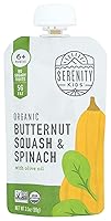 Vista 16 de Serenity Kids 6+ Meses de puré de verduras orgánicas USDA para bebés, sin frutas azucaradas ni azúcar añadida, sin alérgenos, bolsa de 3.5 onzas sin