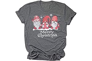 Women's Christmas Shirts with Funny Prints