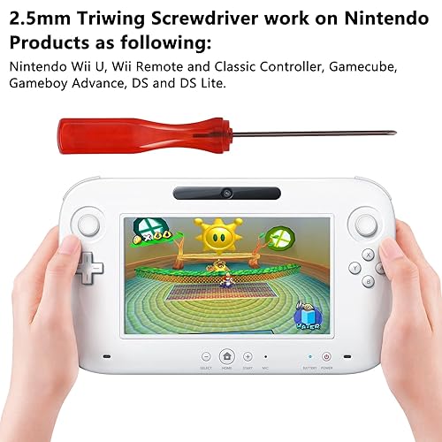 Miniatura 6 de Video Game Repair Kit, Triwing (Y) 1.5 2.5 3.0 and Phillips PH00 Screwdriver Set, Repair Tool Kit for Nintendo Products for Switch, Wii, DS, DS