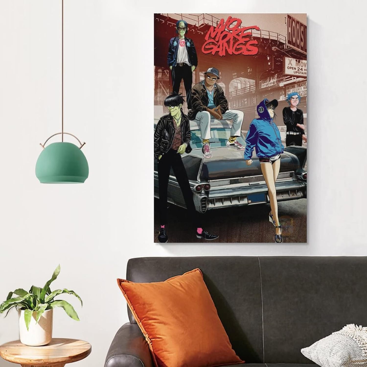 Fotuven England Rock Music Gorillaz Poster