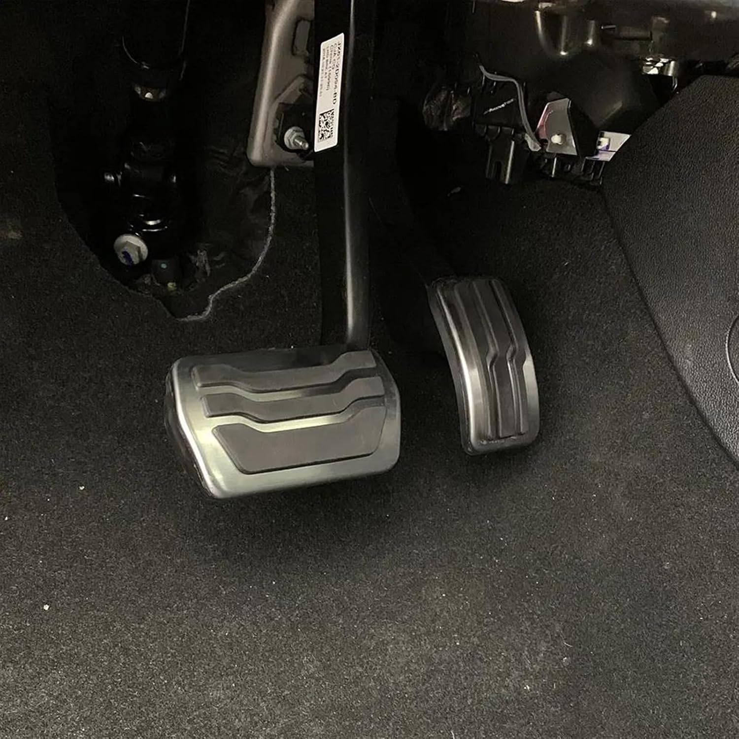 Car Brake Pedal Car Pedals Pads Gas Brake Pedal Cover For Focus 2 3 4 MK2 MK3 MK4 For Kuga For Escape 2009-2020 Car Pedal Cover (1 Pc Rest Pedal)