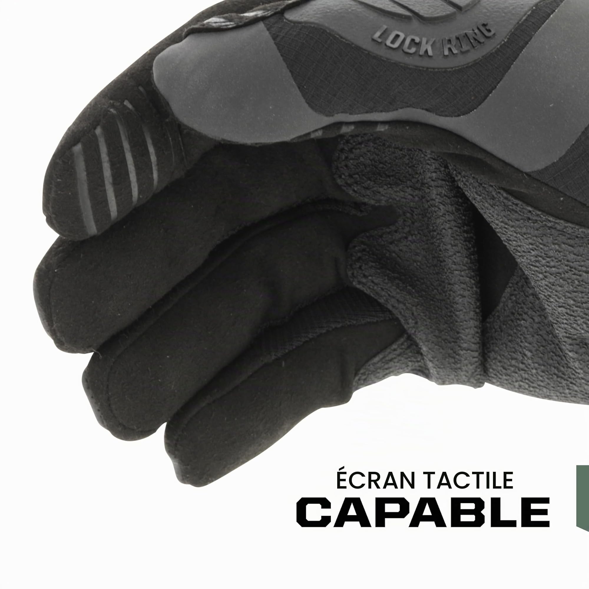 Mechanix Wear M-Pact Covert Gants Large Noir