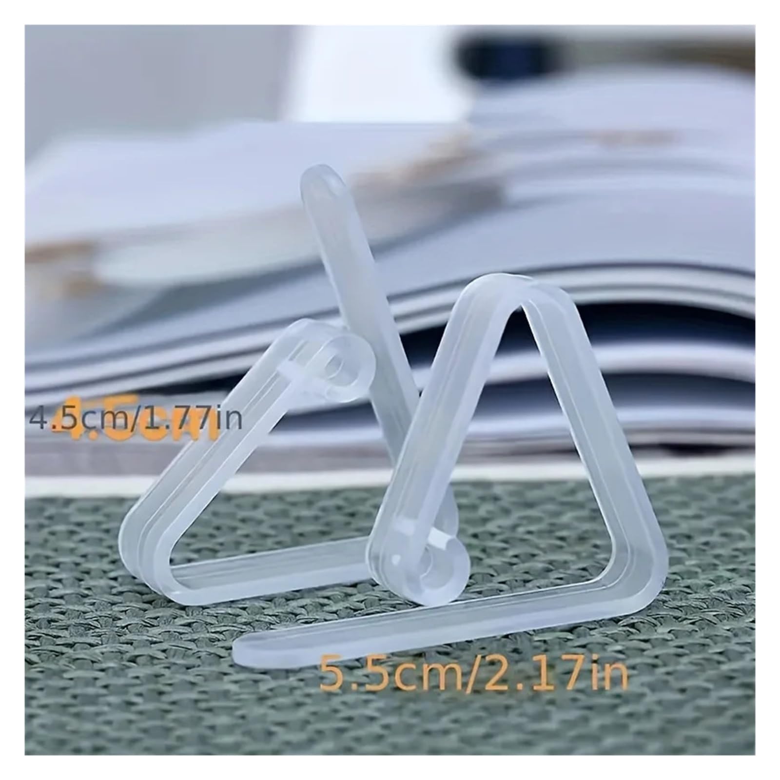 Tischdeckenklammern Clear Tablecloth Clips Picnic Cloth Plastic Clip Windproof Table Cover Holder Clamps for Home Kitchen Restaurant Accessory