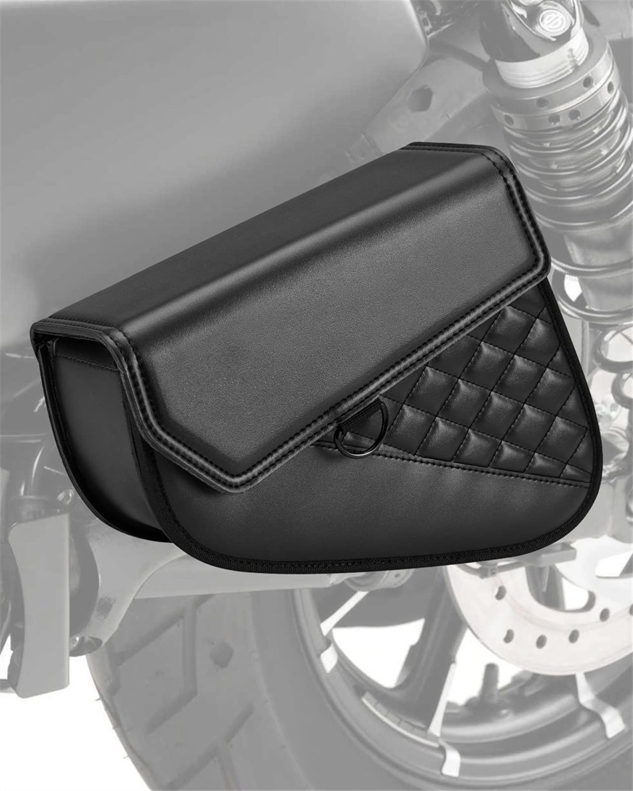 Borsa laterale per moto Borsa laterale per attrezzi Borse da sella Borse laterali Borsa forcellone per Rebel CMX500 300 Pelle impermeabile