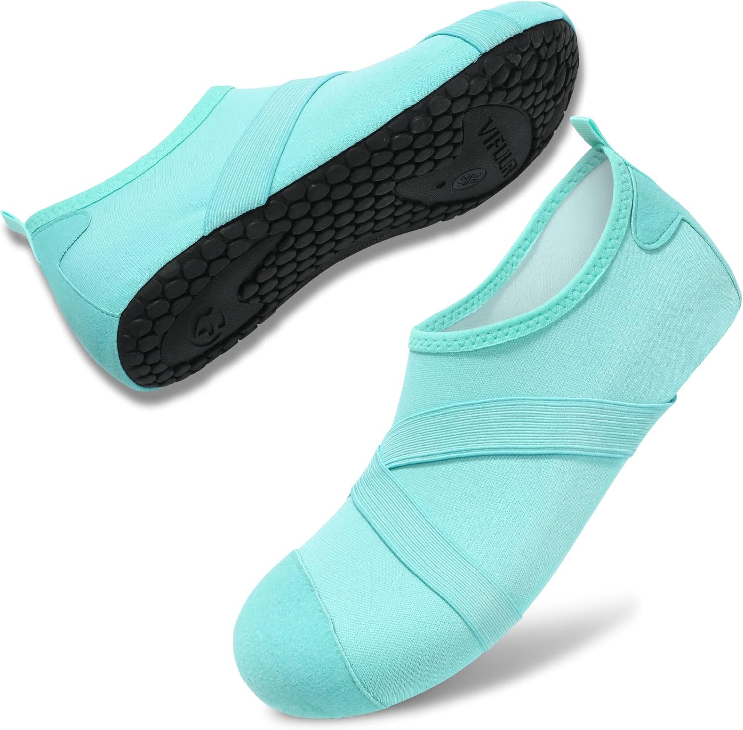 VIFUUR Womens Mens Water Shoes Barefoot Quick Dry Aqua Socks for Beach Swim Yoga Outdoor Sports