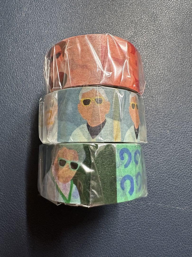 瀬戸内国際芸術祭 マスキングテープ 島のお年寄り 3個セット